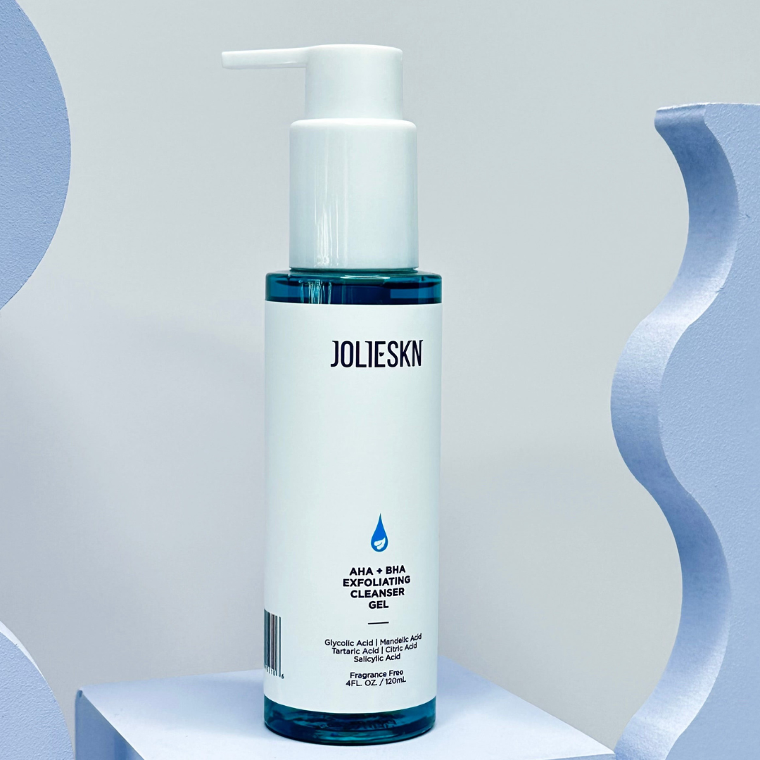 AHA + BHA Exfoliating Gel Cleanser - JolieSKN