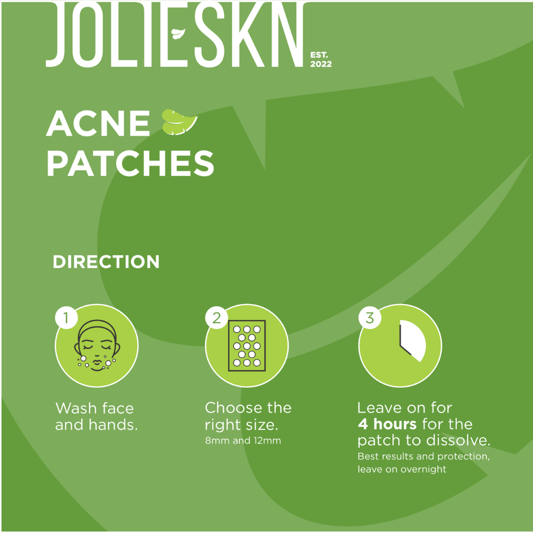 36 Acne Patches Day/Night Time - JolieSKN